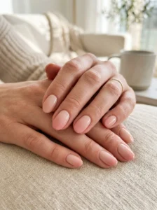 Ombre-küüned lähivaates