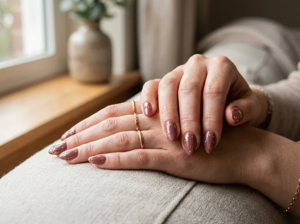 Värsked kleebisküüned lähedalt